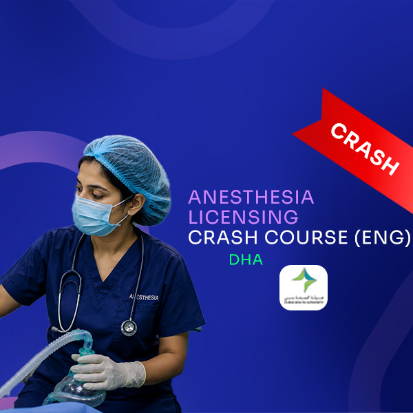 ANESTHESIA LICENSING CRASH COURSE-DHA (ENG)
