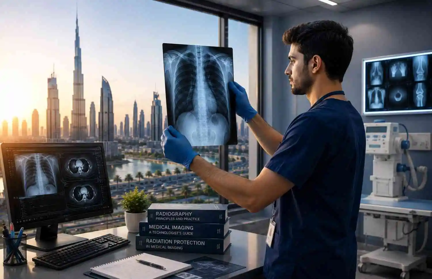 UAE Radiographer License Complete Guide 2026: DHA, DOH, SHA & MOHAP Exams Explained